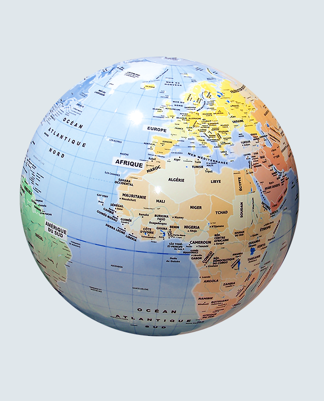 Caly Globe Maxi42 Pays et villes du monde