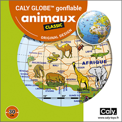 Caly Globes classic animaux pack