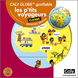 Caly Globes classic ptit voyageurs pack