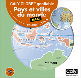 Caly Globes maxi pays et ville du monde pack