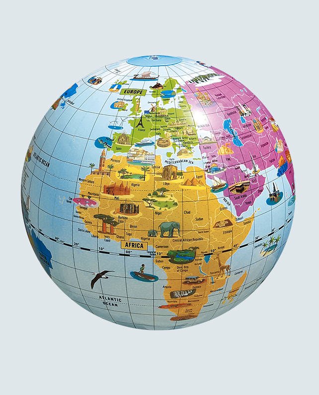 Caly Globe Maxi42 marvels of the world