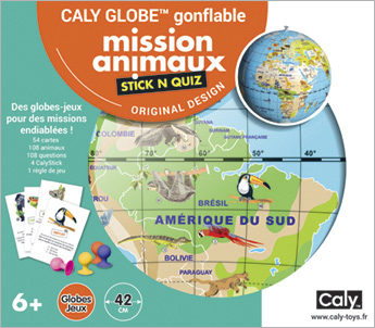 Caly Globes Games Missions animaux