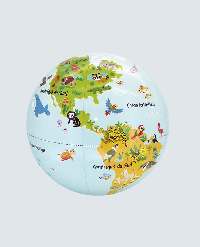 Caly Globes Classic P'tits animaux de la nature