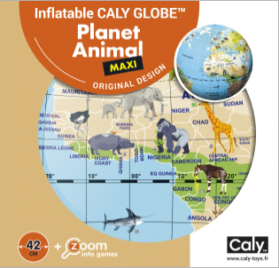 Caly Globes Maxi Planet Animal
