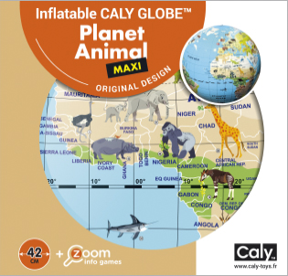 Caly Globes Maxi Planet Animal