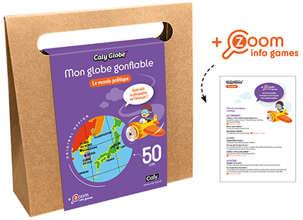 Caly Globe™ - Le monde - 50cm Caly Globe™ - Le monde - 50cm