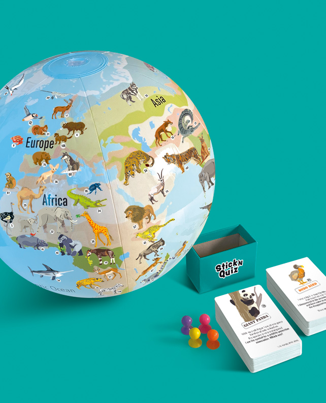 Caly Game™ - Stick'n Quiz -