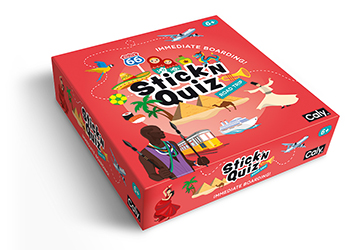 Caly Game™ - Stick'n Quiz - Road Trip Caly Game™ - Stick'n Quiz - Road Trip